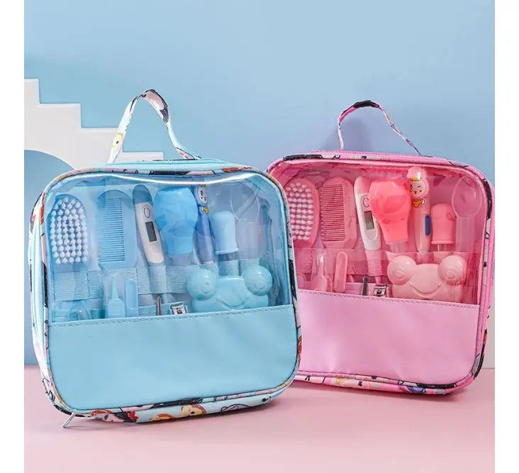 Kit 13 Pcs Higiene Cuidado Bebê Recém Nascido Essencial Cuidados Com O Bebê