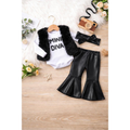 Kit 4 Peças Moda Bebê Menina Algodão infantil Conjuntinho Roupinha PMG Feminino Mini Diva Luxo Fotos