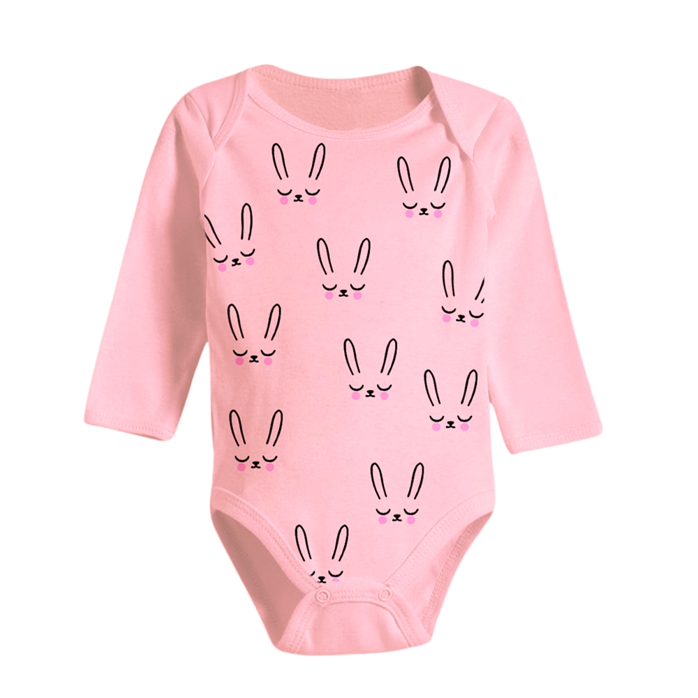 Kit 5 Peças Body Manga Longa Estampado Enxoval Roupa de Bebê